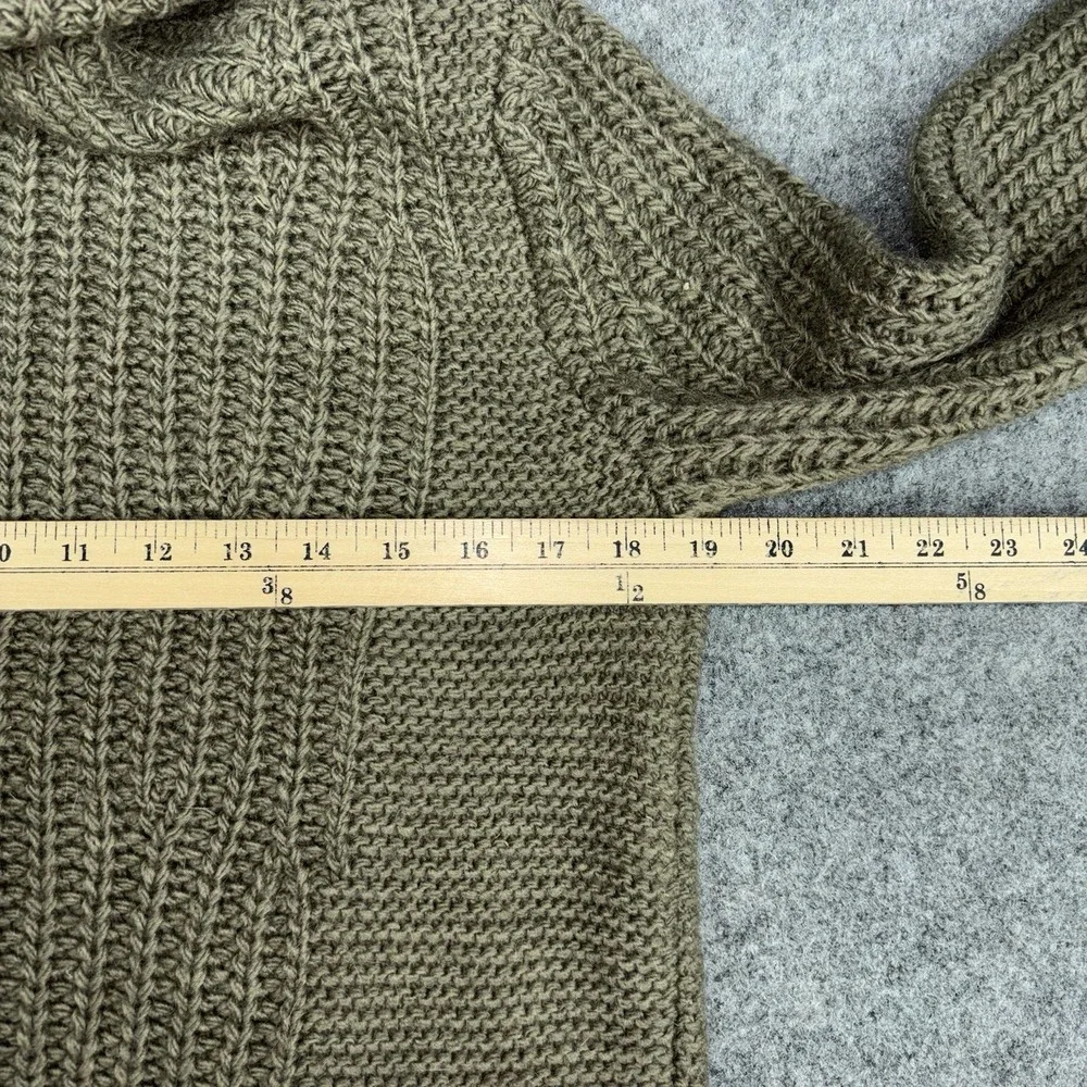 Banana Republic Sweater Womens Small Turtleneck Italian Yarn Merino Wool Alpaca